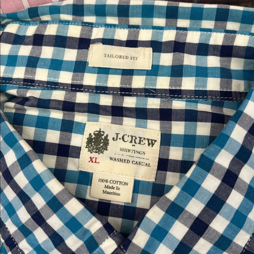 Mens Shirt Lot XL J.Crew Jared Lang Marc Anthony Lucky Brand Button Up Reseller - Picture 2 of 8